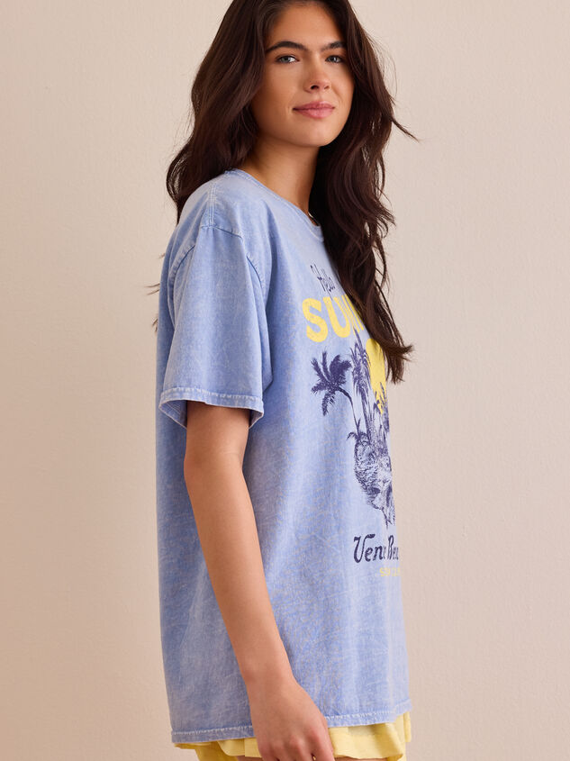 Hello Summer Oversize Tee Detail 3 - AS Kids