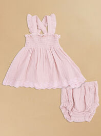 Tori Rose Smocked Top With Bloomer - ALTAR'D STATE KIDS