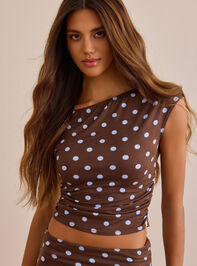 Fast Lane Polka Dot Top - ALTAR'D STATE KIDS