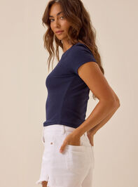 USA Embroidered Baby Tee Detail 4 - AS Kids