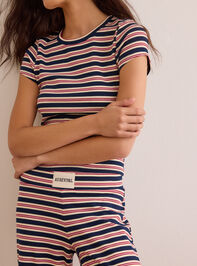 Classic Coast Stripe Top Detail 3 - AS Kids