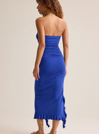 Kailen Strapless Ruffle Dress Detail 7 - AS Kids