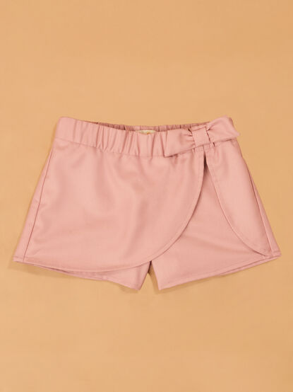 Ella Twill Bow Skort - AS Kids