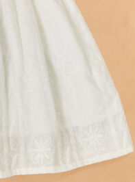 Mina Embroidered Cinch Dress Detail 3 - ALTAR'D STATE KIDS