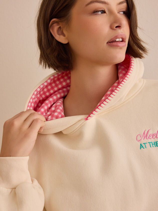 Meet Me at the Beach Hoodie Detail 4 - ALTAR'D STATE KIDS