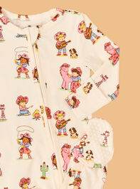 Vintage Cowgirl Ruffle Footie Detail 3 - ALTAR'D STATE KIDS