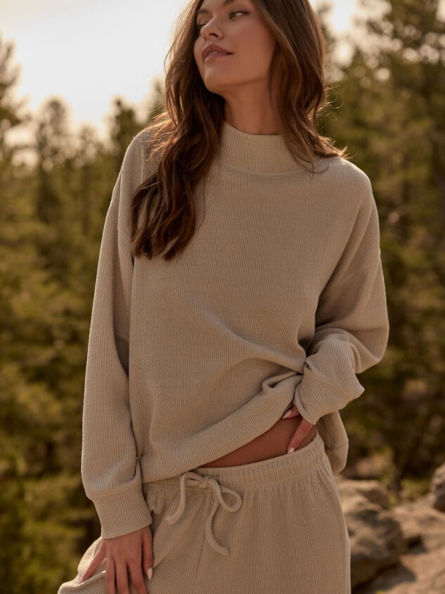 Trailblazer Mockneck Sweatshirt Detail 3 - AS Kids