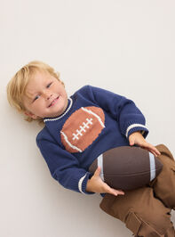 Tiny Tailgater Knit Sweater - AS Kids