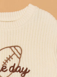 Giorgio Game Day Knit Sweater Detail 3 - AS Kids