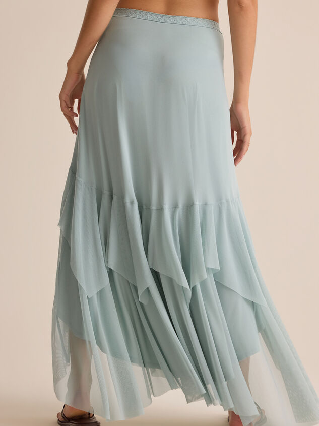 Carlin Ruffle Maxi Skirt Detail 6 - AS Kids