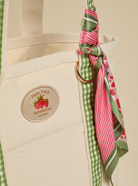 Fresh Strawberries Canvas Tote Bag Detail 3 - ALTAR'D STATE KIDS