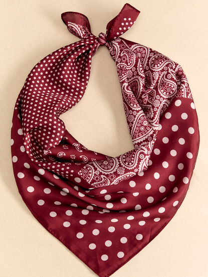 Brooklyn Wine Headscarf - AS Kids