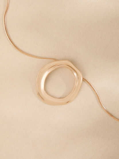 Jilli Open Circle Necklace - ALTAR'D STATE KIDS