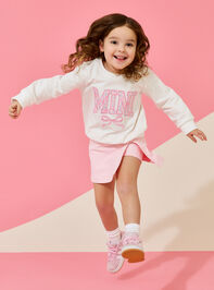 Lilly Bow Mini Sweatshirt - ALTAR'D STATE KIDS