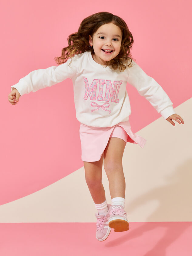 Lilly Bow Mini Sweatshirt - ALTAR'D STATE KIDS