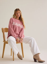 Maeve Mama Topstitch Sweater - AS Kids