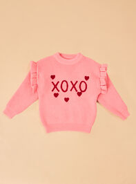 XOXO Sweater Detail 2 - AS Kids