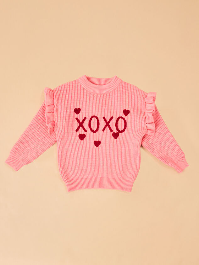 XOXO Sweater Detail 2 - AS Kids