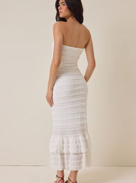 Rayne Strapless Midi Dress Detail 5 - AS Kids