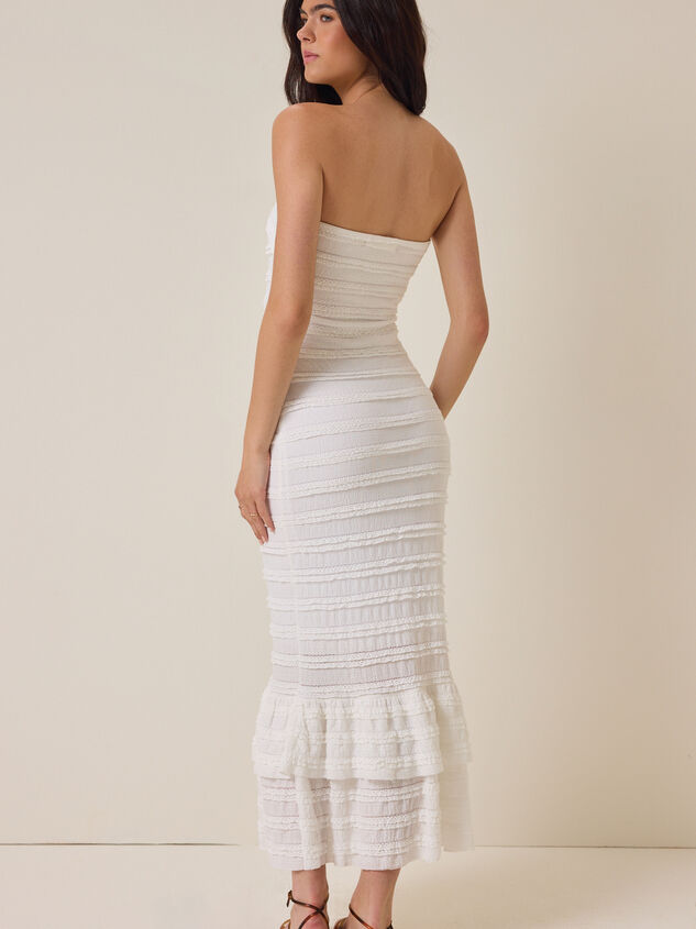 Rayne Strapless Midi Dress Detail 5 - AS Kids