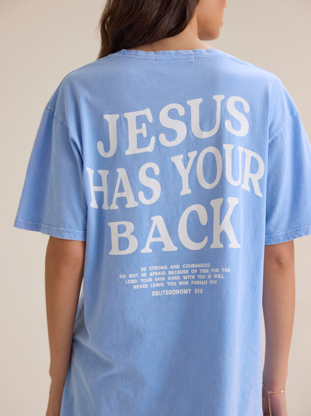 Jesus Has Your Back Tee Detail 6 - ALTAR'D STATE KIDS
