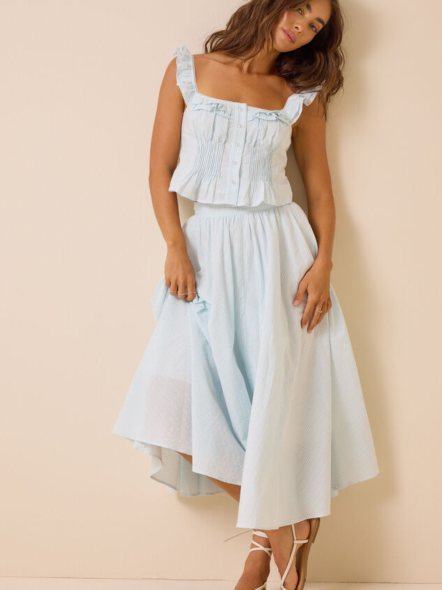 Matilda Stripe Midi Skirt - AS Kids