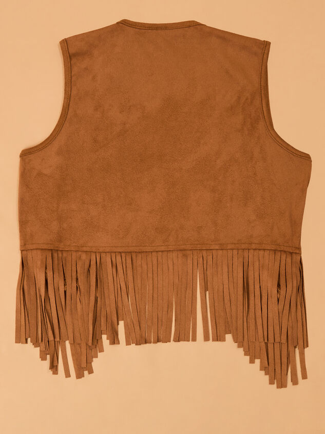 Willa Fringe Dress and Vest Set Detail 9 - AS Kids