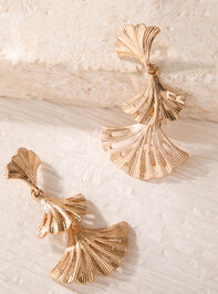 Golden Ginkgo Dangles Detail 2 - AS Kids