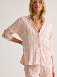 Antoinette Floral Mama Robe Detail 3 - AS Kids