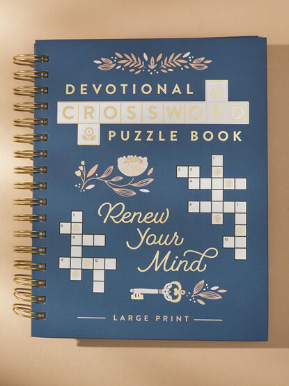 Renew Your Mind Devotional Crossword Puzzle Book - ALTAR'D STATE KIDS