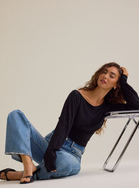 Nala Boat Neck Top Detail 6 - AS Kids