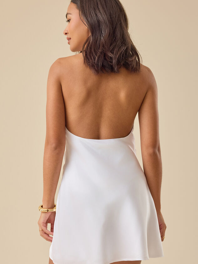 Sunny Satin Mini Dress Detail 4 - ALTAR'D STATE KIDS