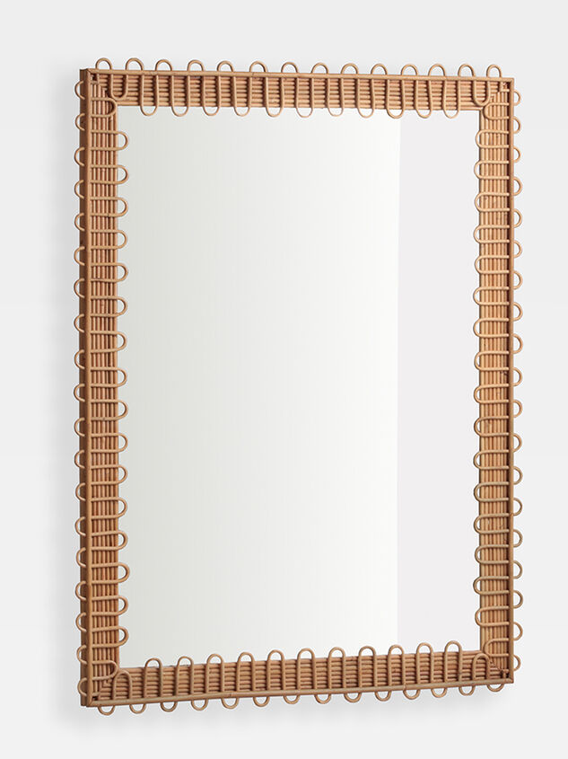 Cora Rattan Mirror Detail 3 - ALTAR'D STATE KIDS