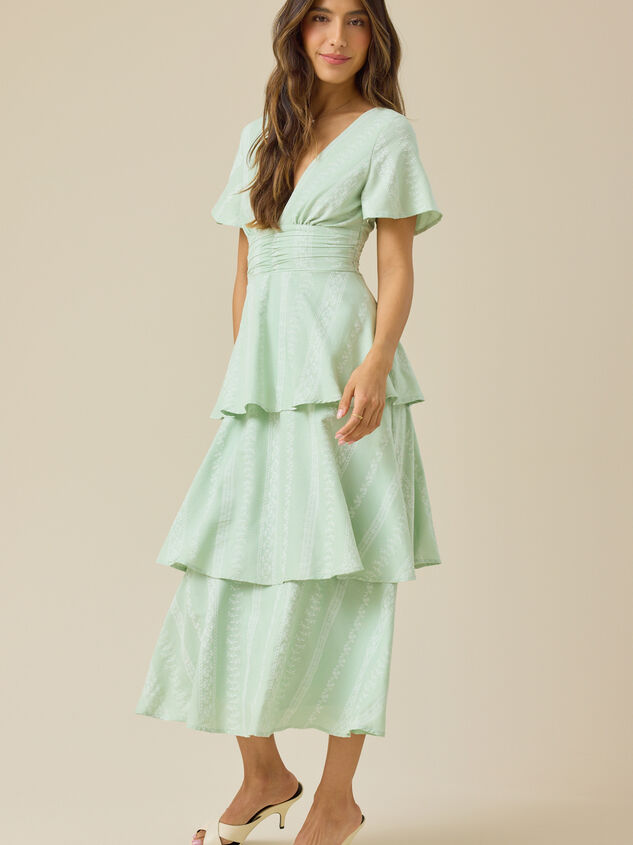 Annie Embroidered Maxi Dress Detail 3 - ALTAR'D STATE KIDS