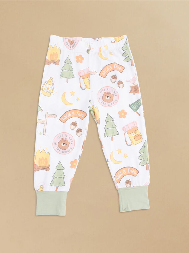 Camping Short Sleeve Lounge Set Detail 3 - AS Kids