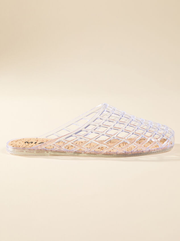 Darby Jelly Cage Mule Flat Detail 4 - AS Kids