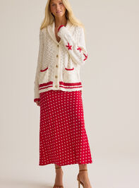 Liberty Flag Back Cardigan Detail 3 - AS Kids