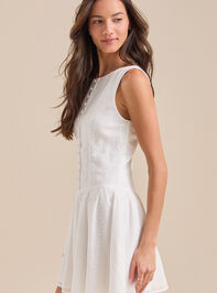 Layla Eyelet Mini Dress Detail 4 - ALTAR'D STATE KIDS