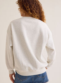 Stars Hollow Postcard Crew Sweatshirt Detail 5 - AS Kids