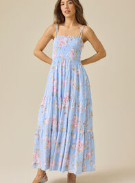 Theora Floral Maxi Dress Detail 2 - ALTAR'D STATE KIDS