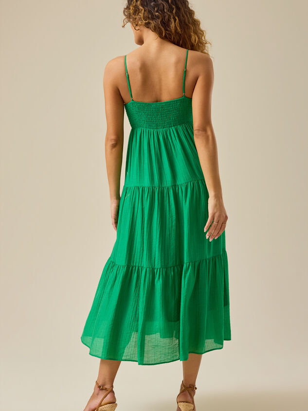 Karine Tiered Maxi Dress Detail 6 - ALTAR'D STATE KIDS