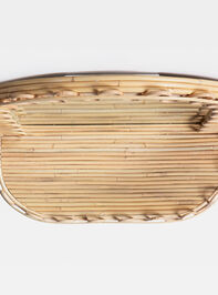 Cora Woven Shelf Mirror Detail 5 - ALTAR'D STATE KIDS