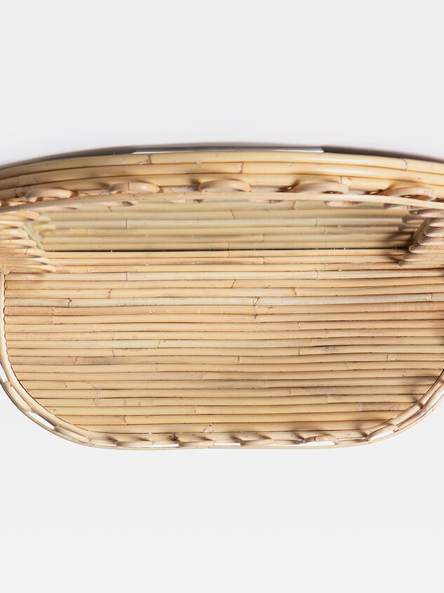 Cora Woven Shelf Mirror Detail 5 - ALTAR'D STATE KIDS