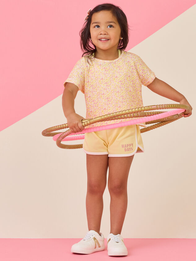 Happy Days Floral Top Detail 2 - ALTAR'D STATE KIDS