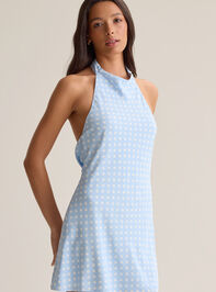 Serafina Polka Dot Mini Dress Detail 2 - AS Kids