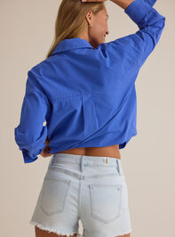 Lirien Fray Denim Shorts Detail 4 - ALTAR'D STATE KIDS