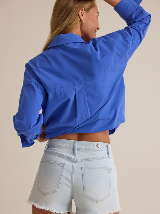 Lirien Fray Denim Shorts Detail 4 - ALTAR'D STATE KIDS