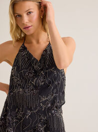 Sydney Beaded Mini Dress Detail 3 - AS Kids