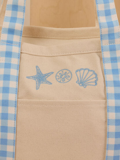 Sandy Shore Canvas Tote - ALTAR'D STATE KIDS