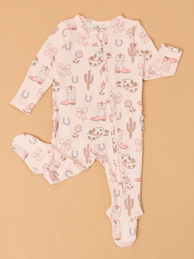 Darlin' Cowgirl Footie Detail 2 - AS Kids